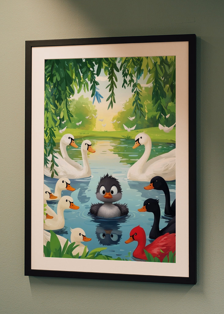 Den Grimme Ælling i Søen