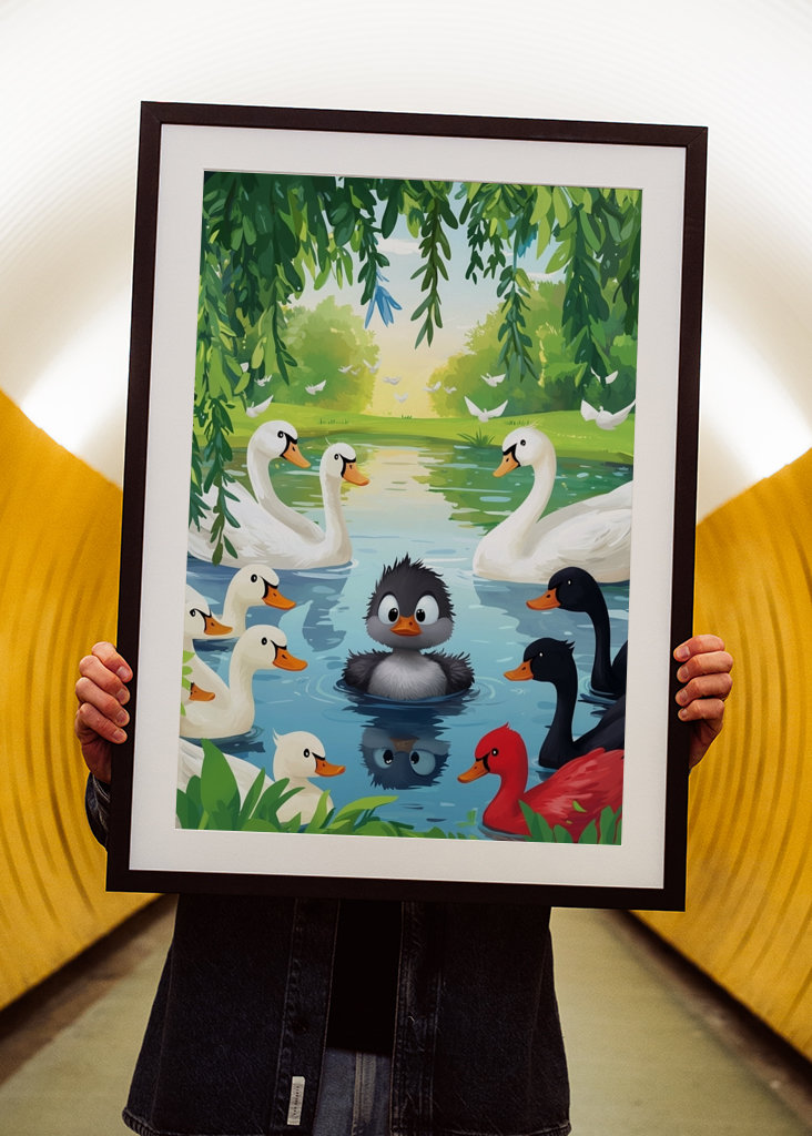 Den Grimme Ælling i Søen