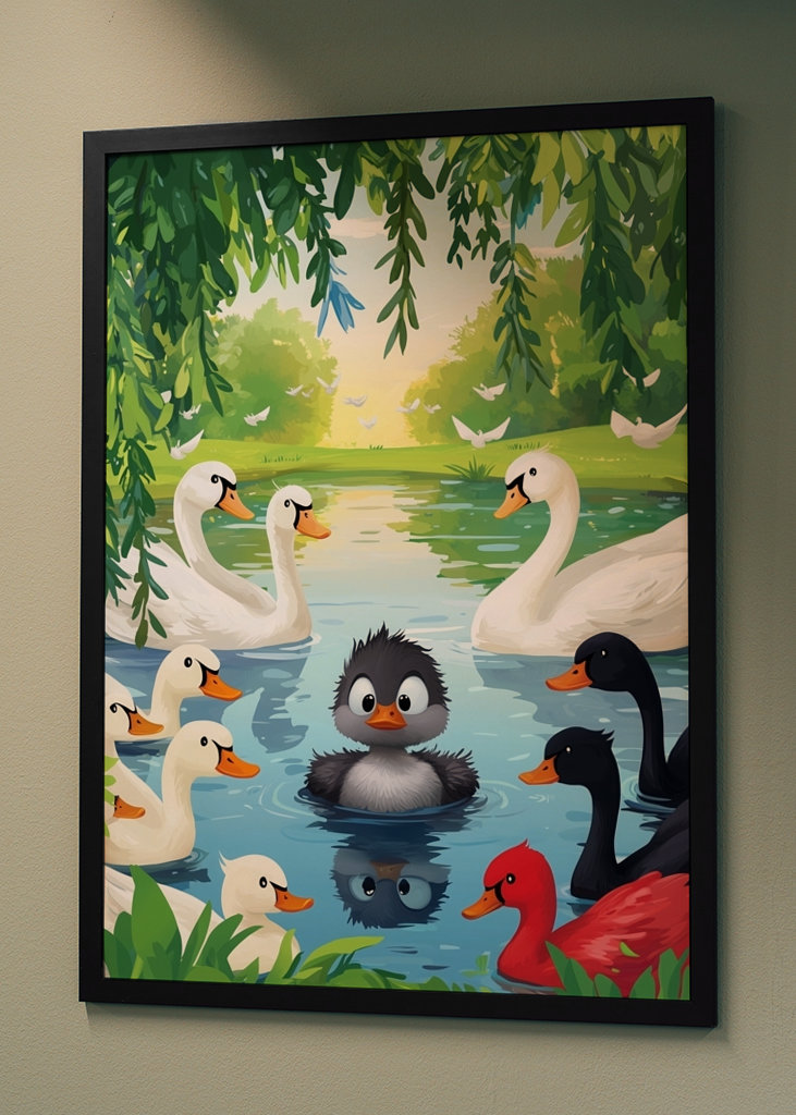 Den Grimme Ælling i Søen