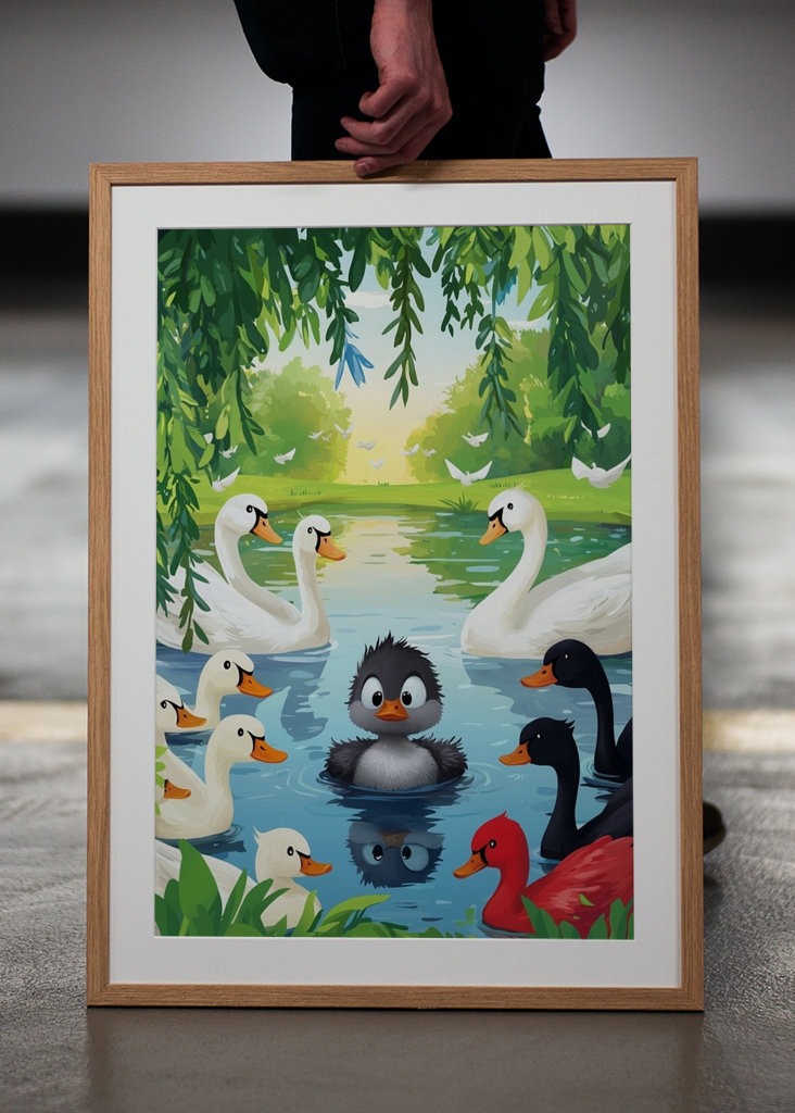 Den Grimme Ælling i Søen