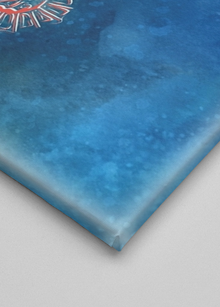 Blue Neon Seahorse Creature