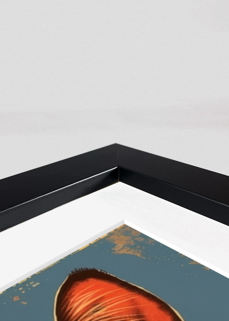 Funny Hungry Cat Poster - Food