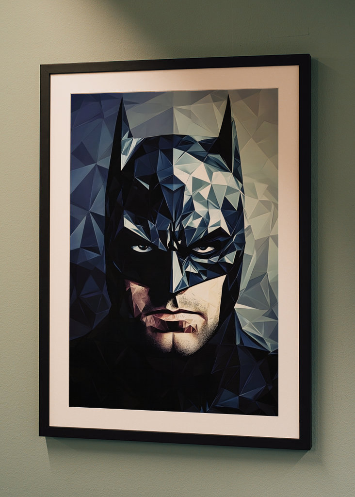 Geometrisch von Batman