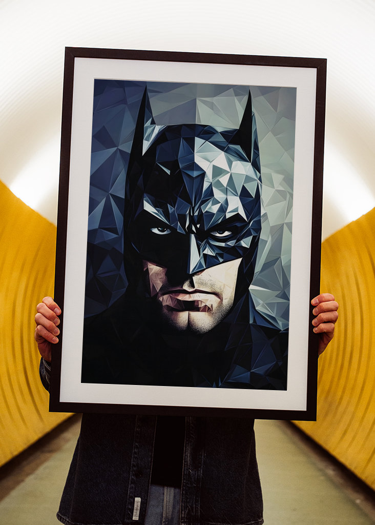 Geometrisch von Batman