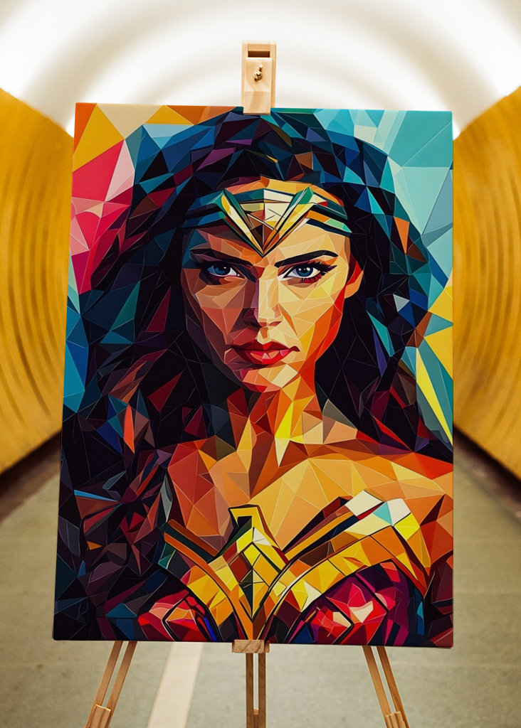 Geometrie Wonder Woman