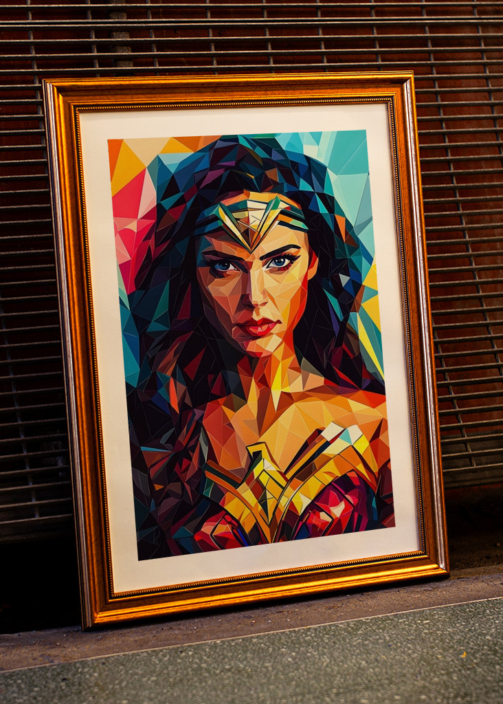 Geometrie Wonder Woman