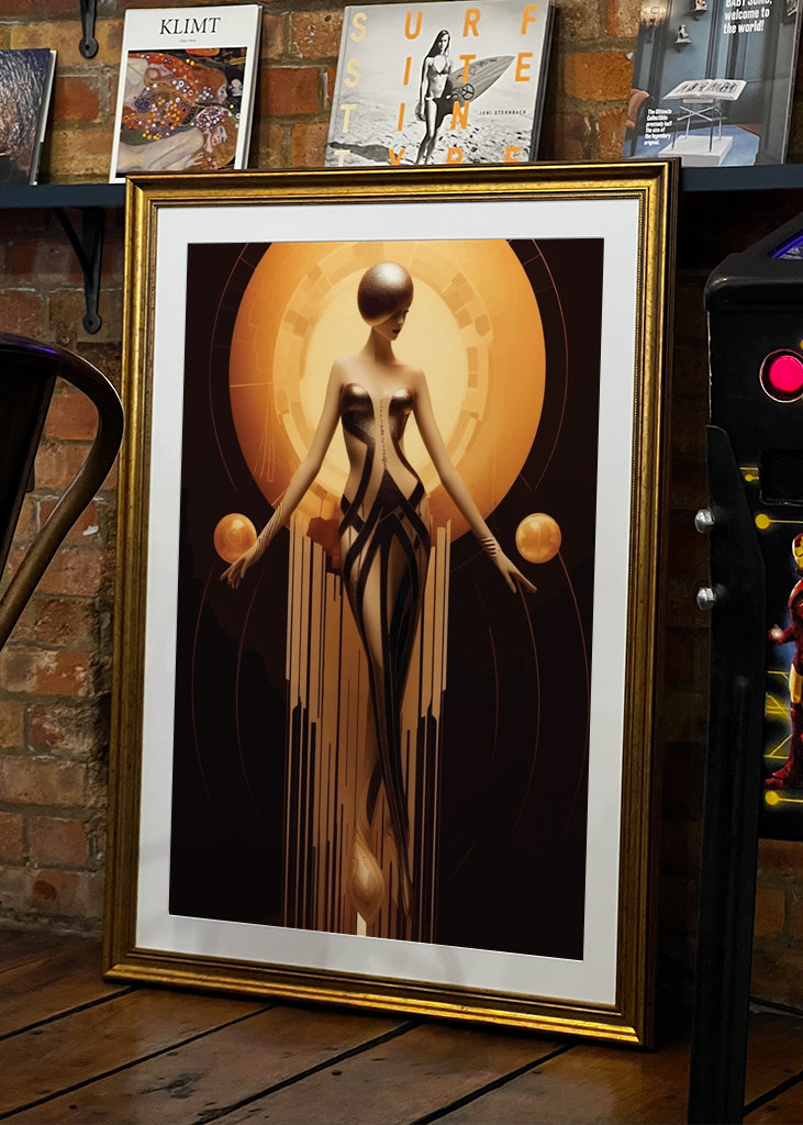 Zlaté ženy Deco art