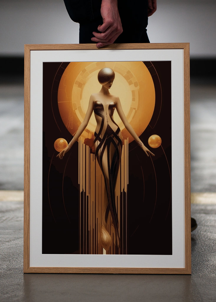 Zlaté ženy Deco art