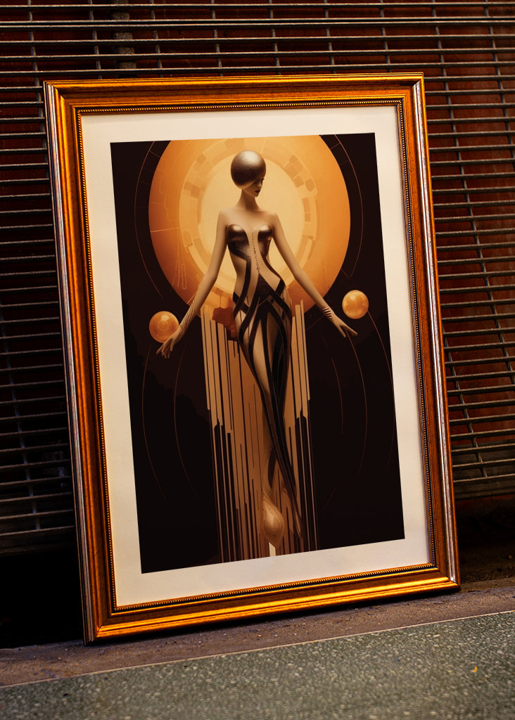 Zlaté ženy Deco art