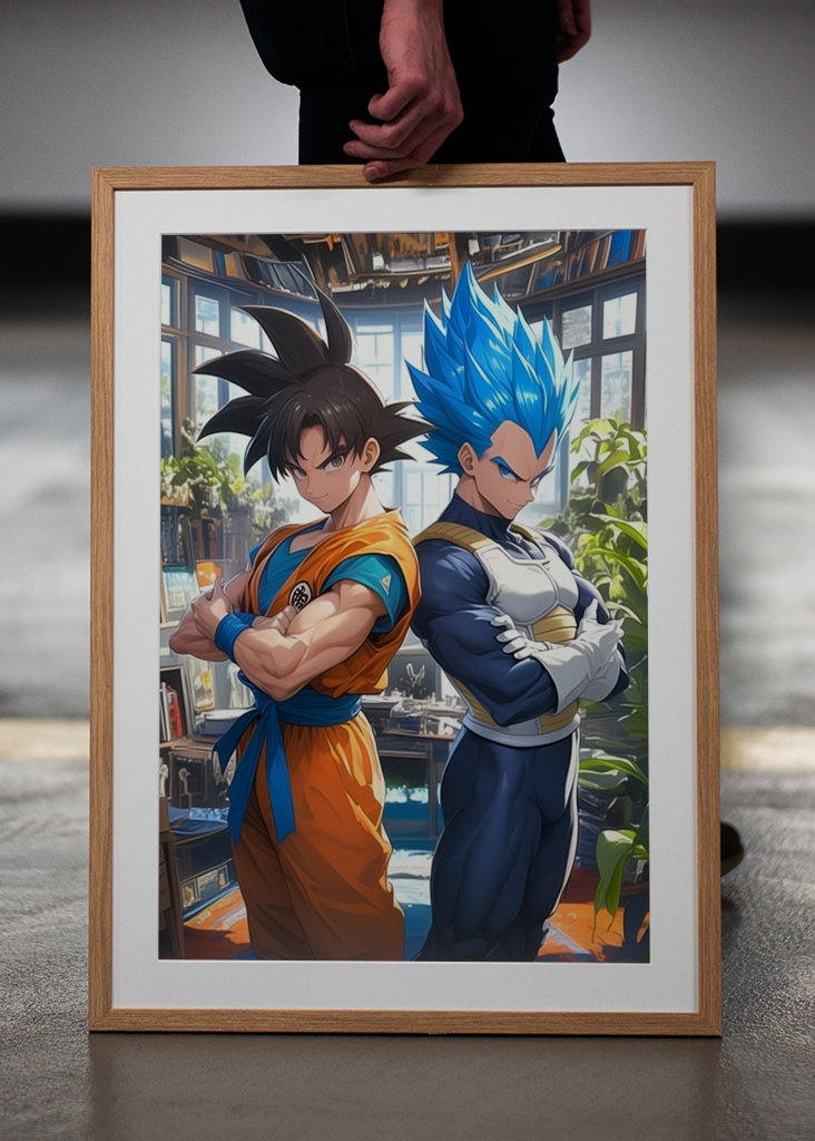 GOKU VS VEGETA 