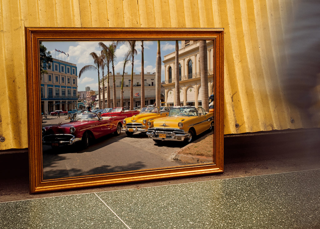 Zabytkowe samochody amerykańskie w hawanie