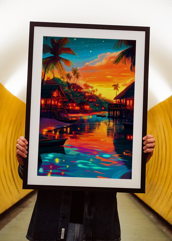 Sonnenuntergang am Strand 212