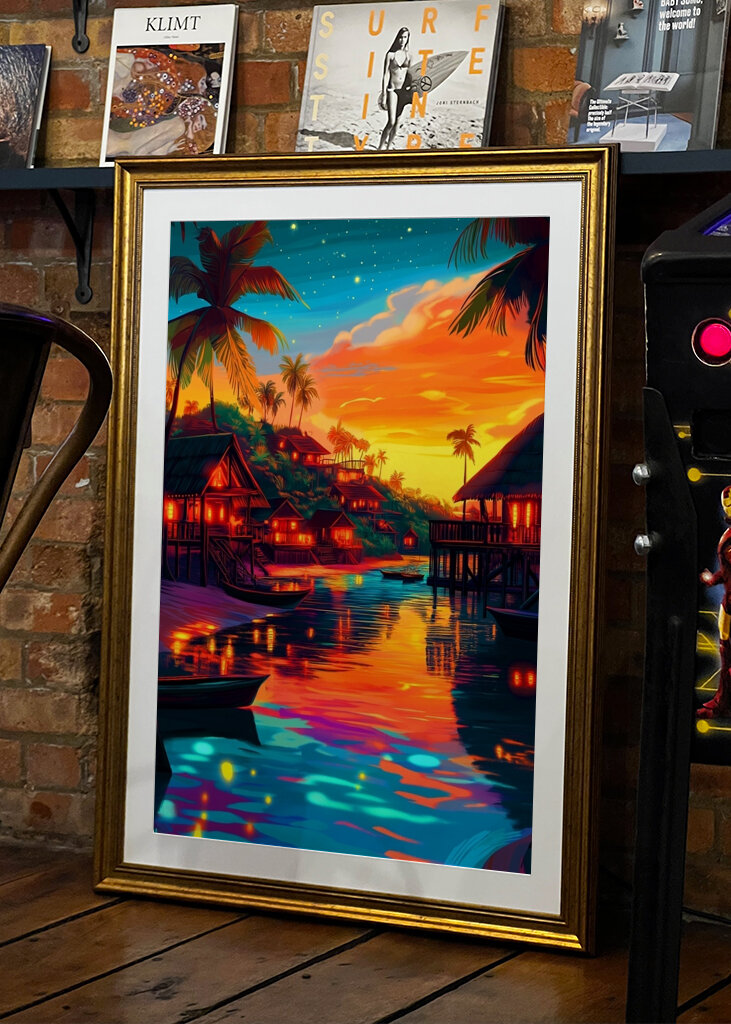 Sonnenuntergang am Strand 212