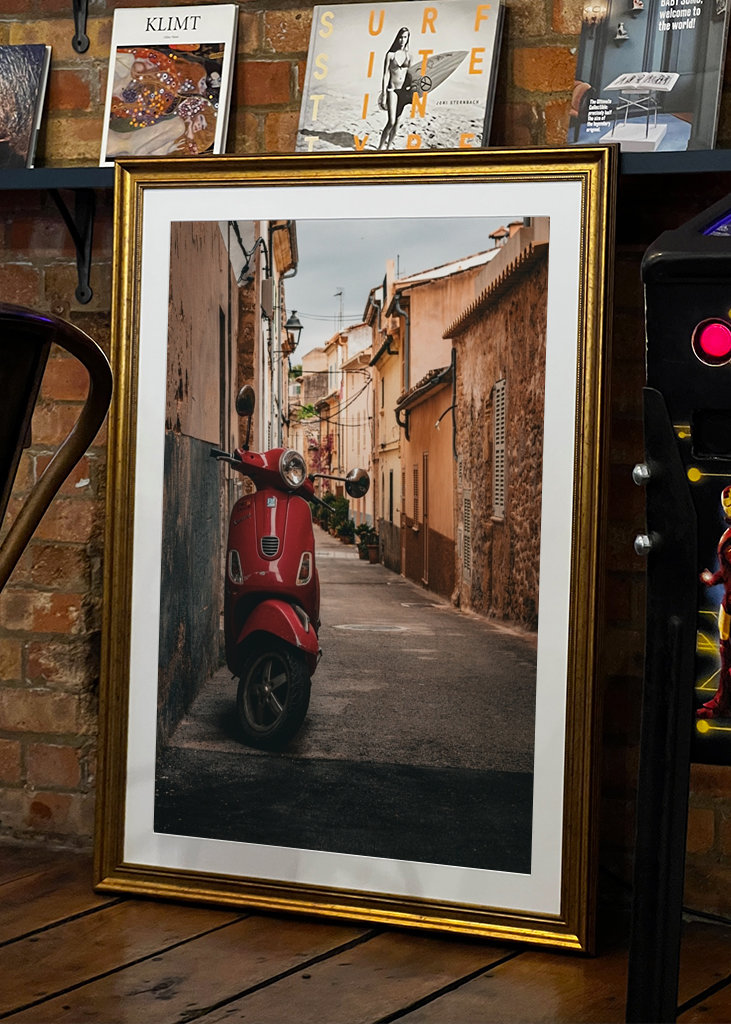 Vespa in der Altstadt