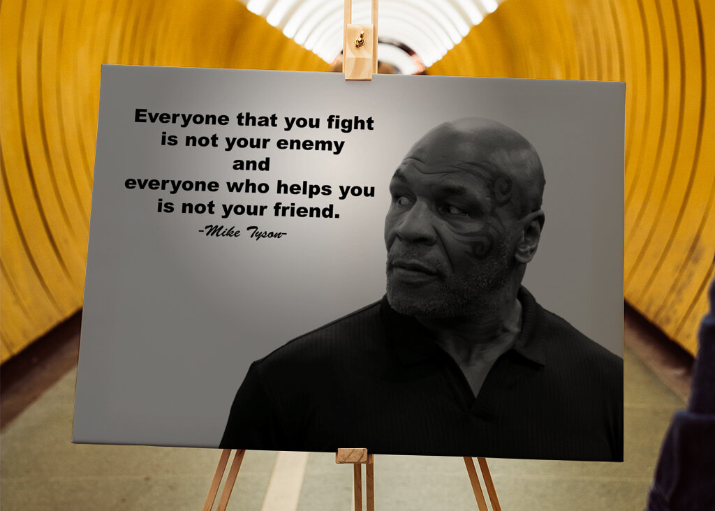 Inspirujący Mike Tyson