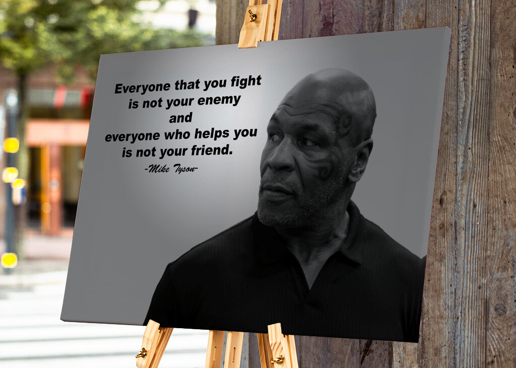 Inspirujący Mike Tyson
