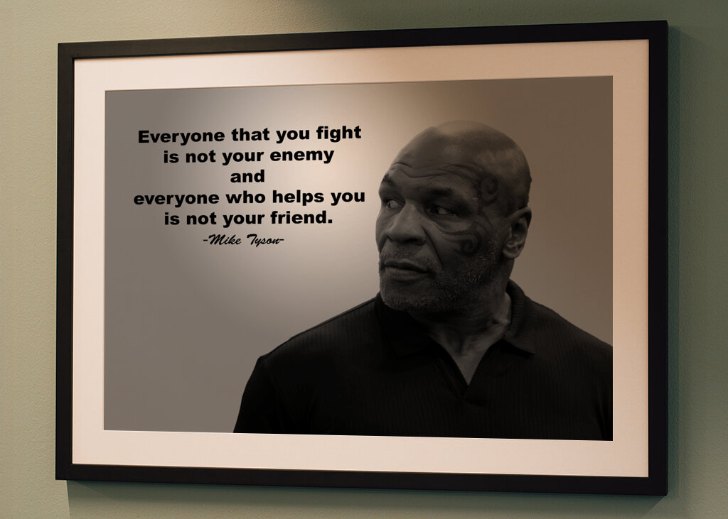 Inspirujący Mike Tyson