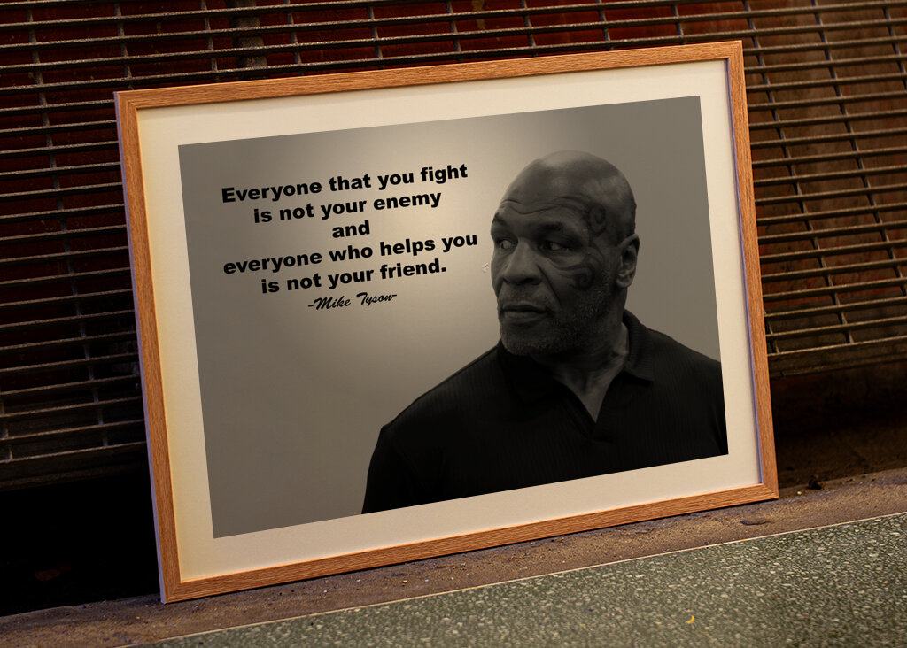 Inspirujący Mike Tyson