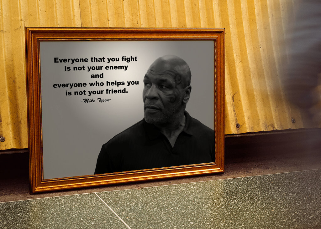 Inspirujący Mike Tyson