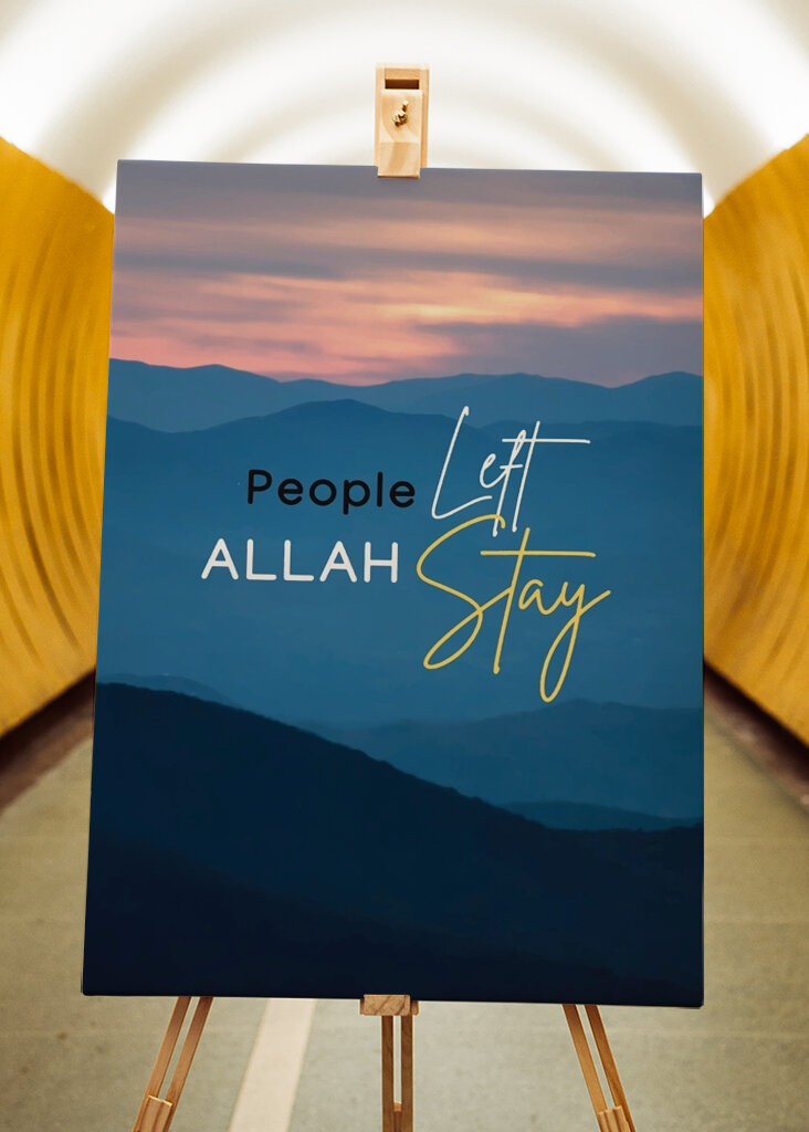 People Left Allah Stay