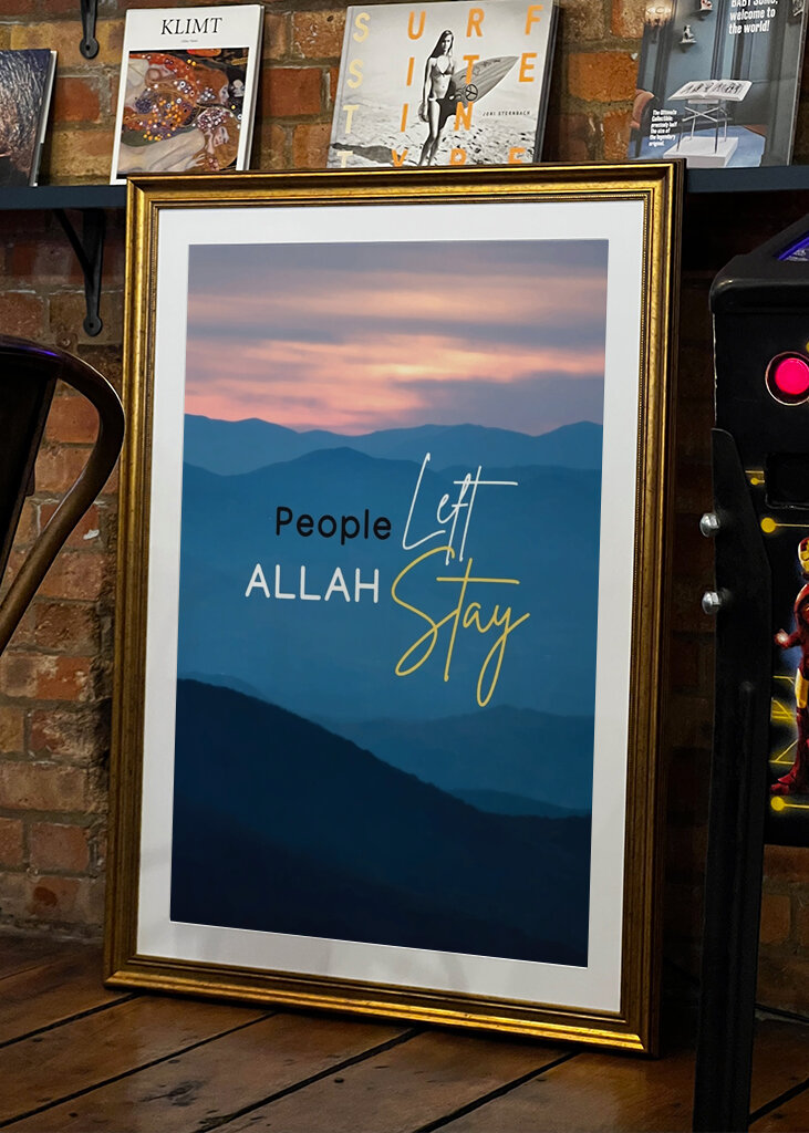 People Left Allah Stay