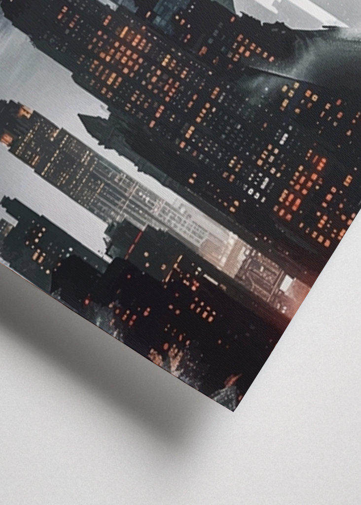 Batman Abstract City