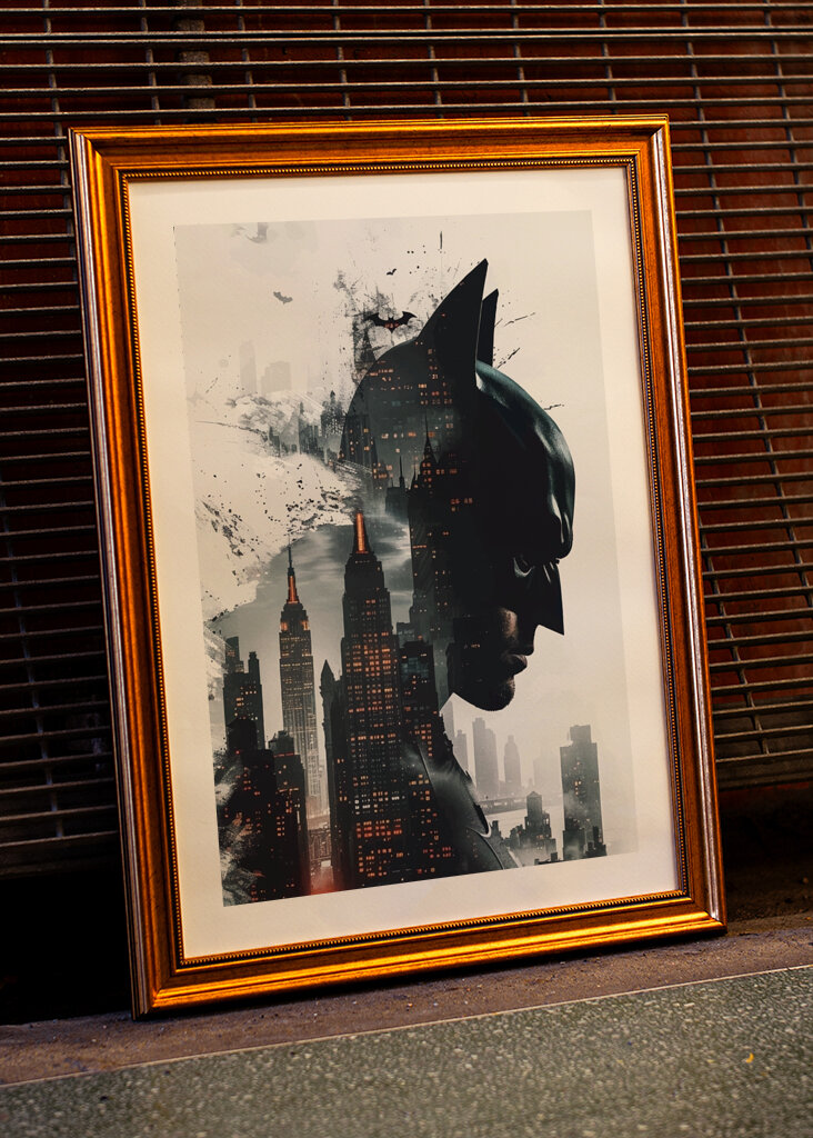 Batman Abstract City