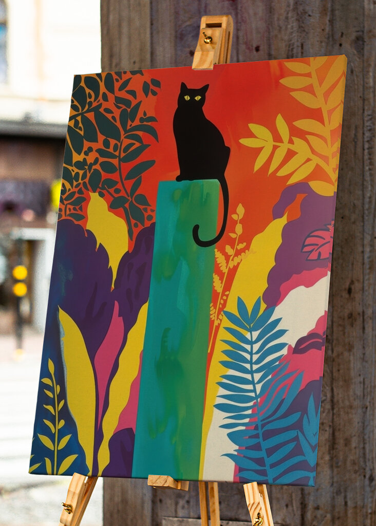 Matisse's black Cat 