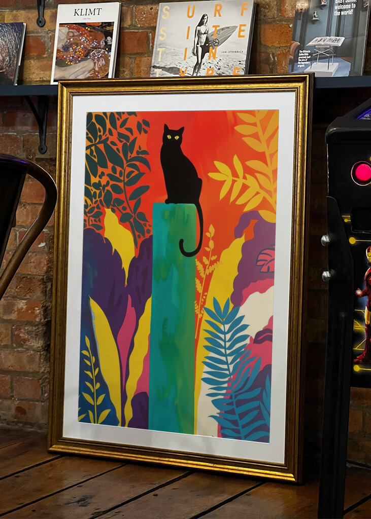 Matisse's black Cat 