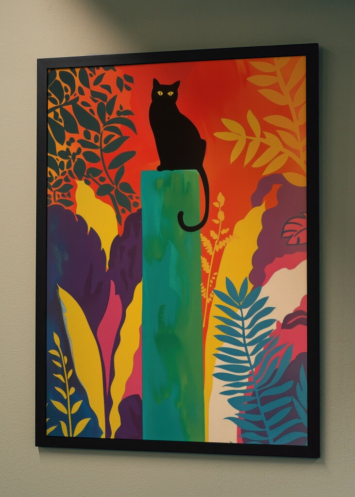 Matisse's black Cat 