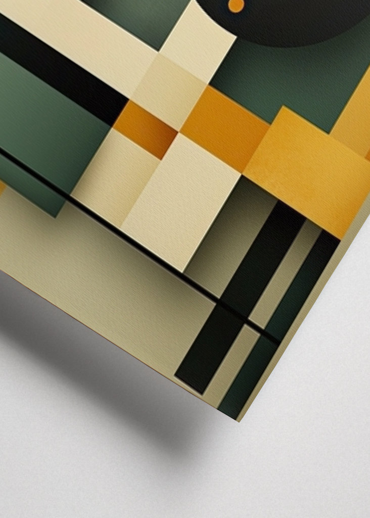 Bauhaus Plakát Umělecký tisk