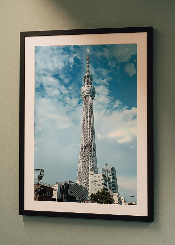 Skytree karikatura