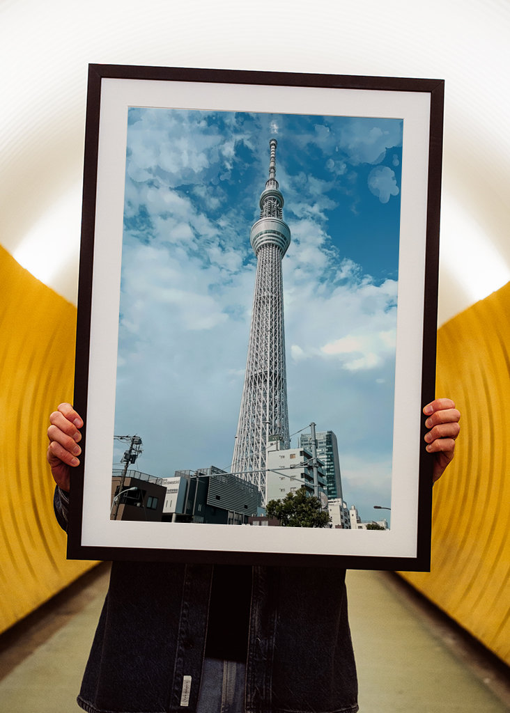 Skytree karikatura