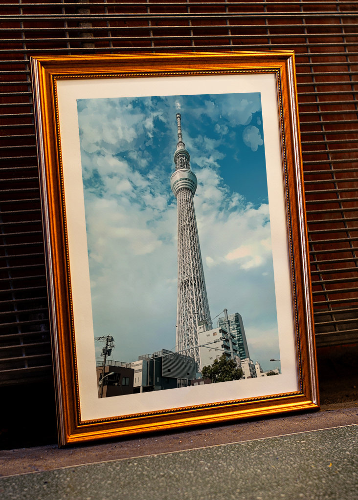 Skytree karikatura