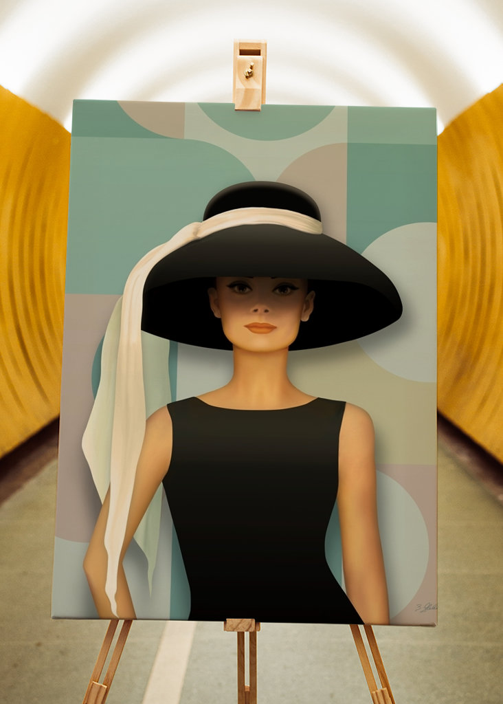 Audrey Hepburn Portrett