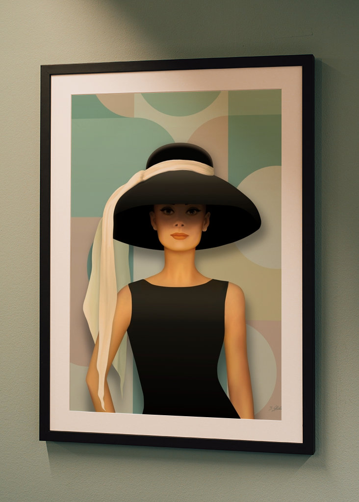 Audrey Hepburn Portrett