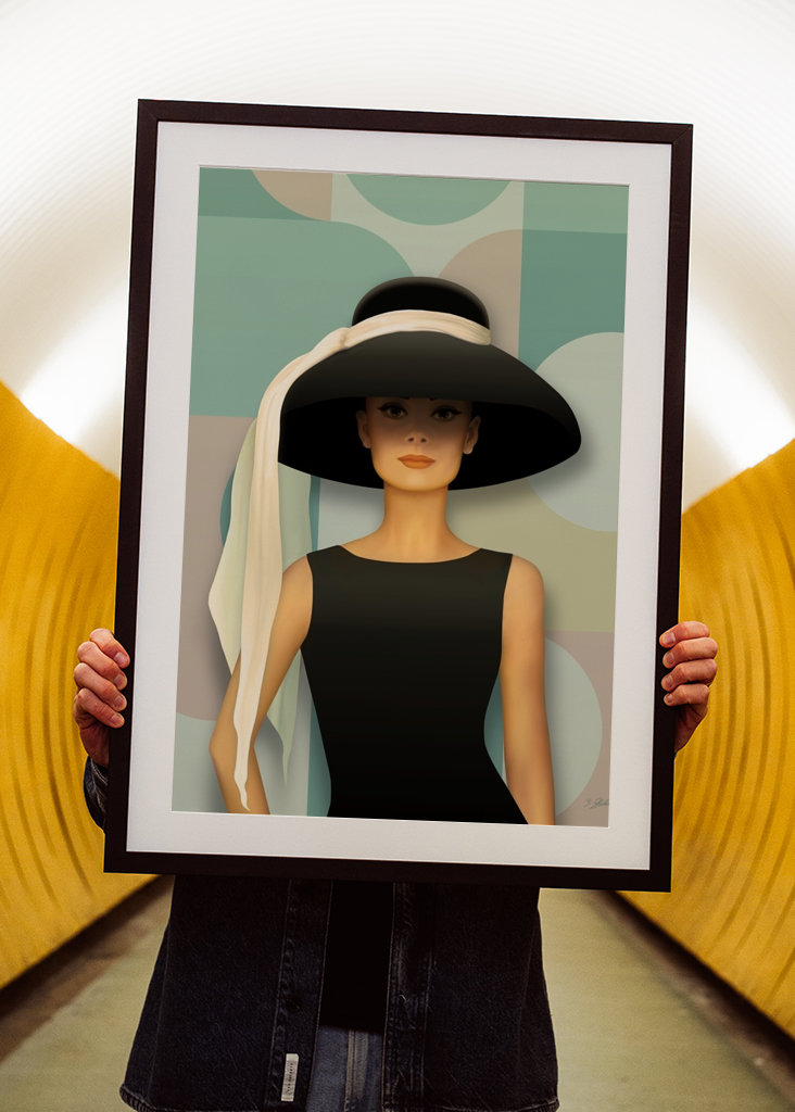 Audrey Hepburn Portrett