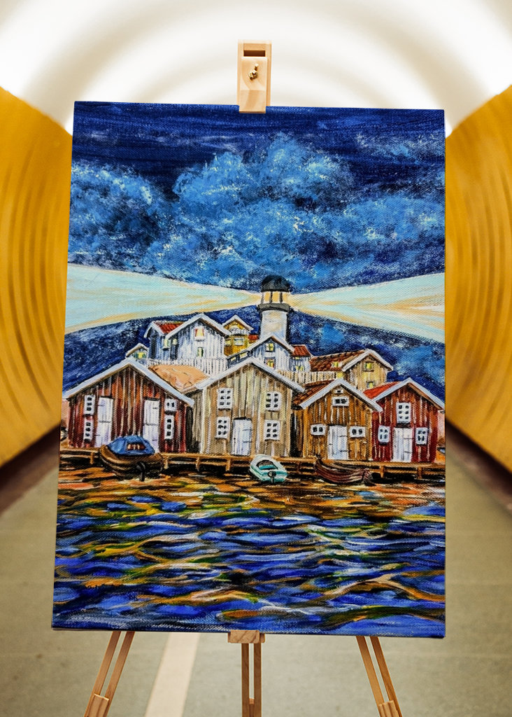 Maják v Bohuslänu.