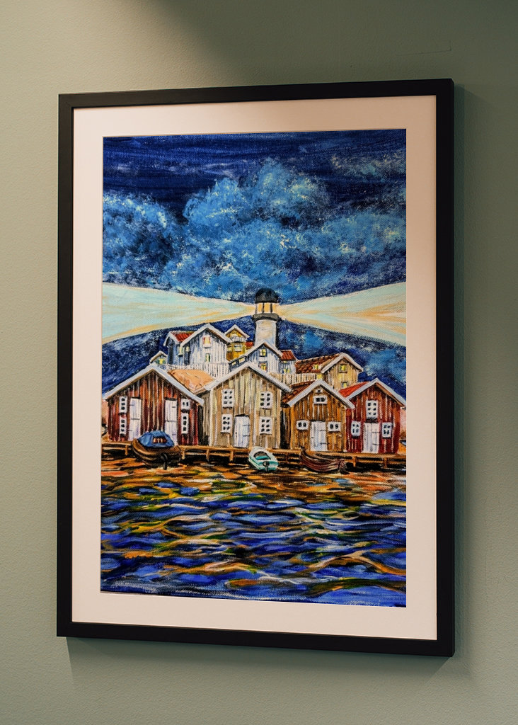 Maják v Bohuslänu.