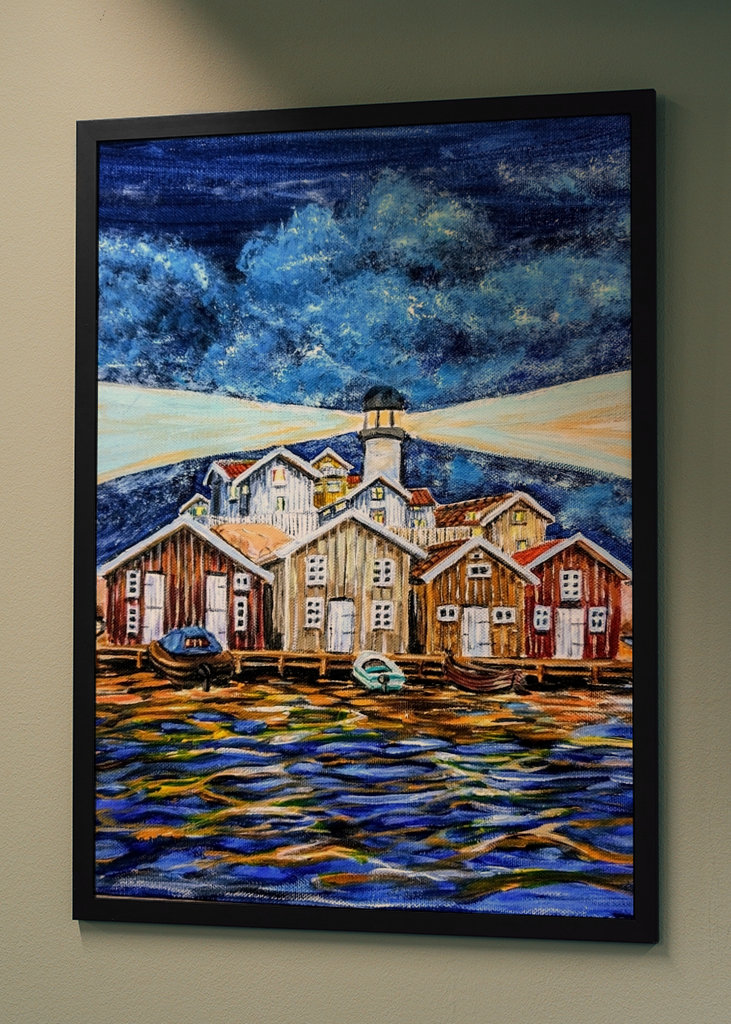 Maják v Bohuslänu.