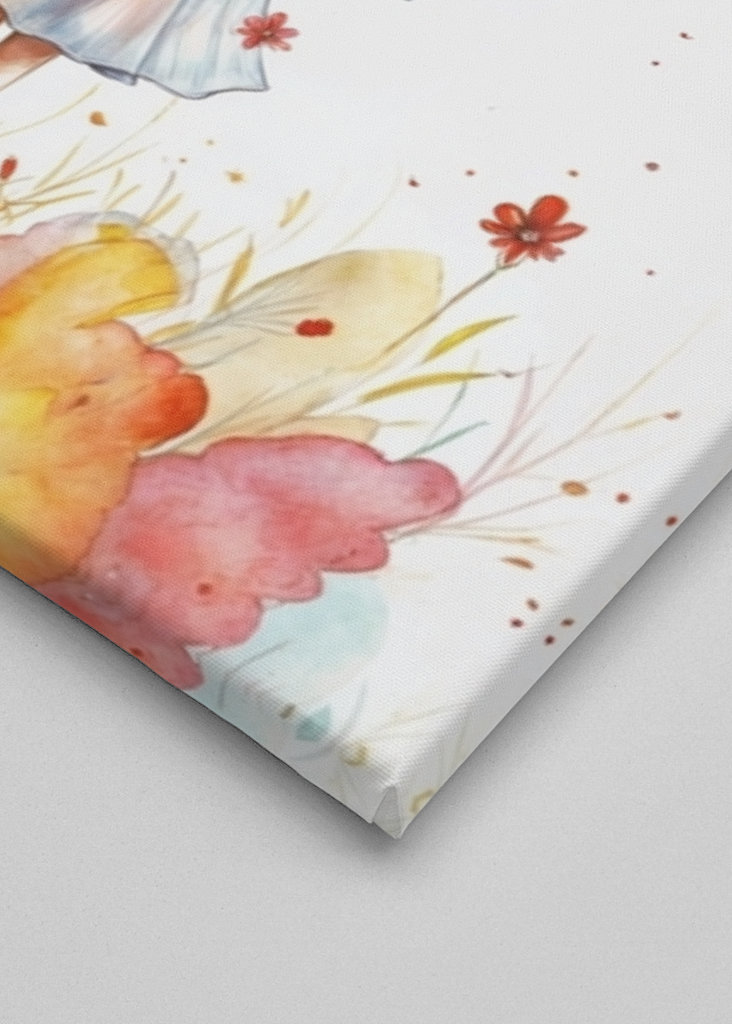 Mädchen und Luftballons 