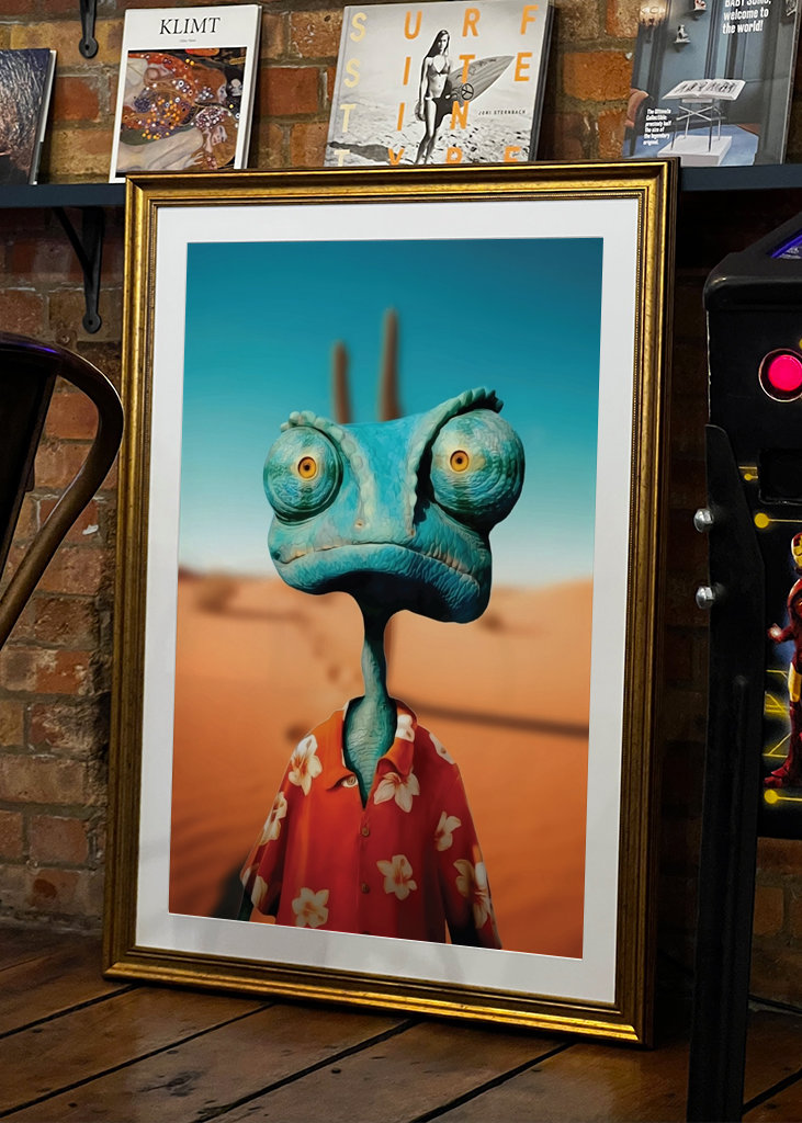 Rango desert lizard funny