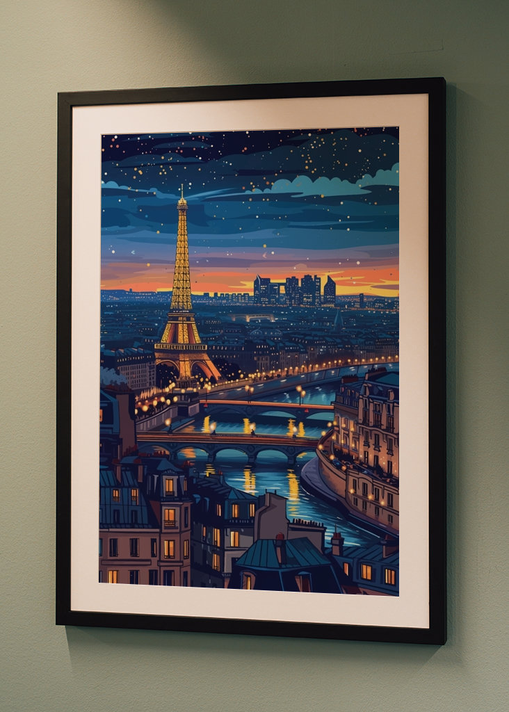 Paris City Love Eiffel Tower