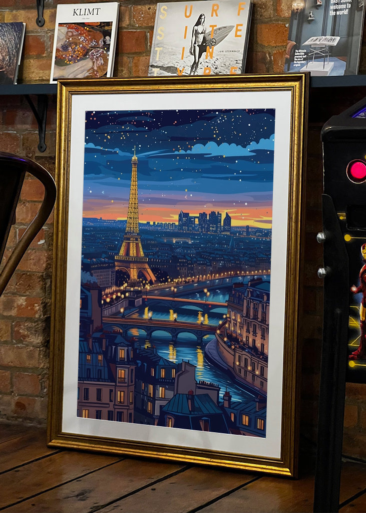 Paris City Love Eiffel Tower