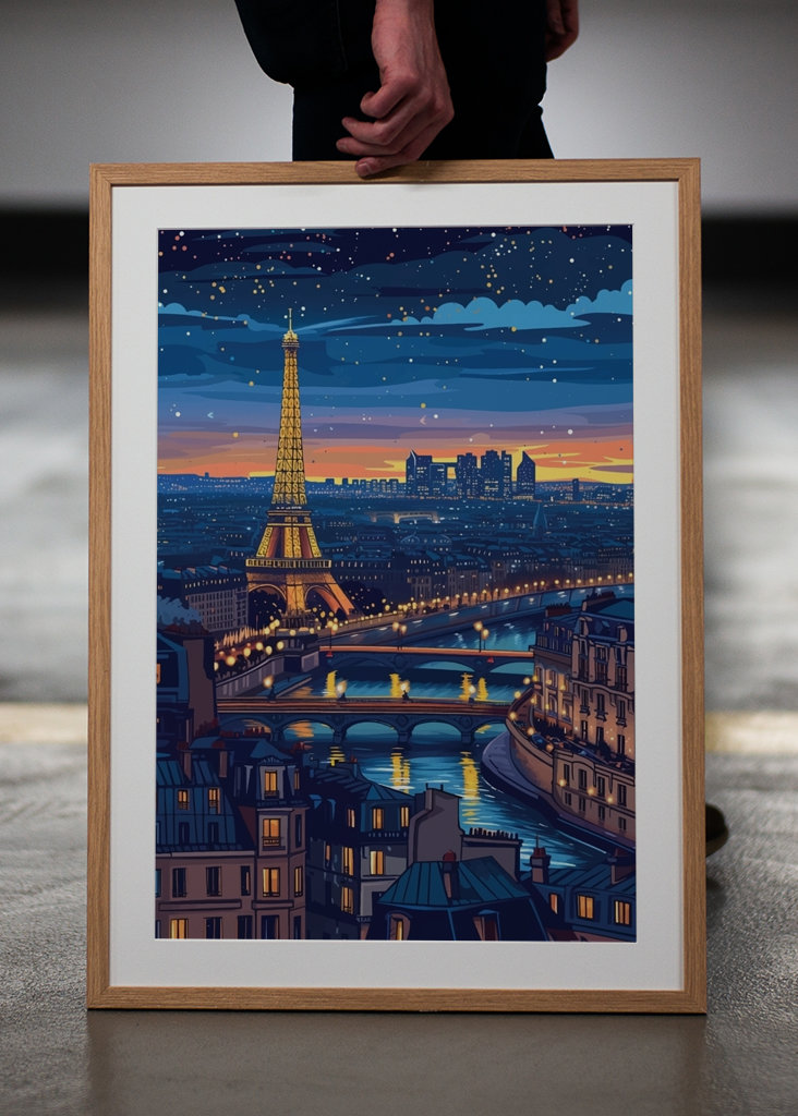 Paris City Love Eiffel Tower