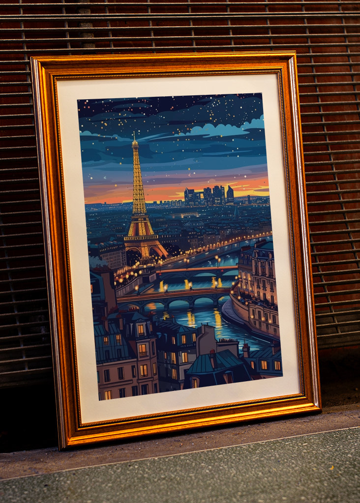 Paris City Love Eiffel Tower