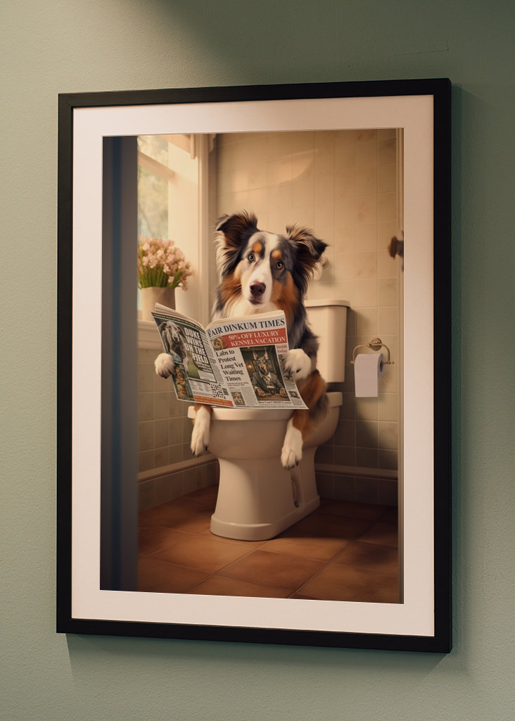 Australianpaimenkoira wc: ssä