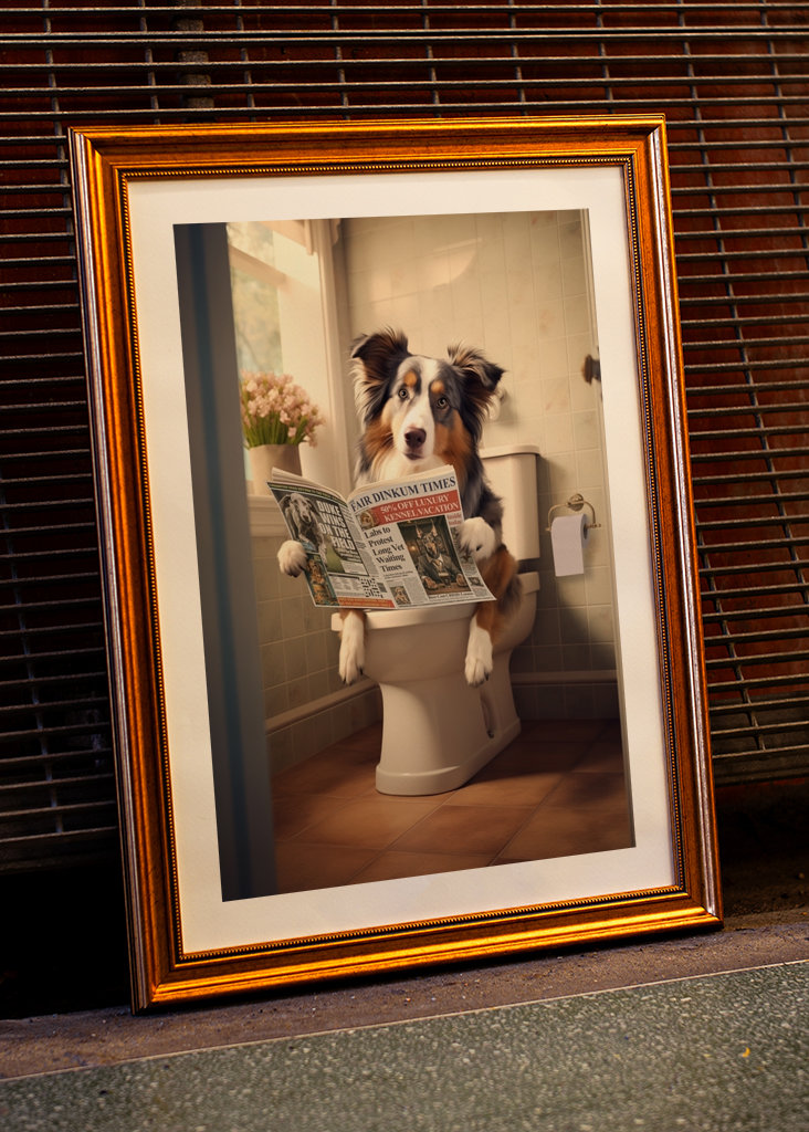 Australianpaimenkoira wc: ssä