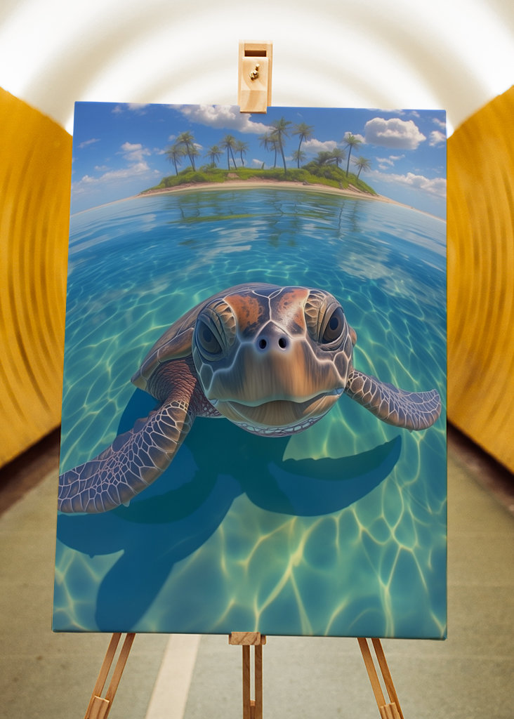 Green Sea Turtle Photograph