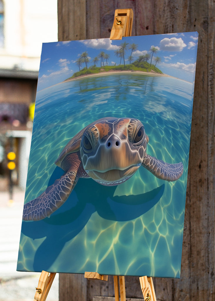 Green Sea Turtle Photograph